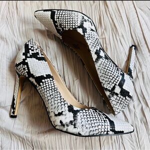 Brand New Nine West Snake Print Heels